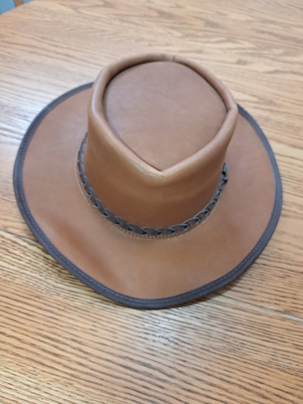 Barmah Leather Outback Hat